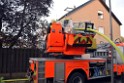 Feuer 2 Vollbrand Reihenhaus Roggendorf Berrischstr P131